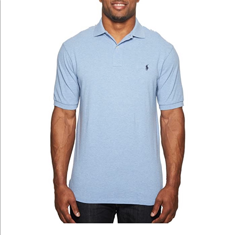 Polo by Ralph Lauren Light Blue Polo Shirt, XL